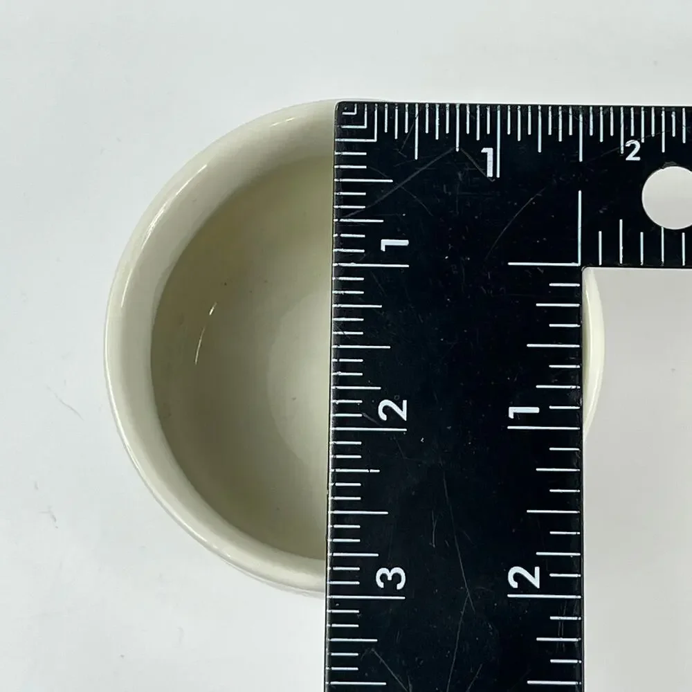 Vintage Japanese Sake Tea Cup Gold Leaf Haiku Floral Replacement Kutani 1960s